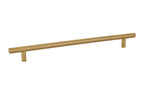Emtek - Brass Bar Cabinet Pull with 10" Center to Center - Satin Brass