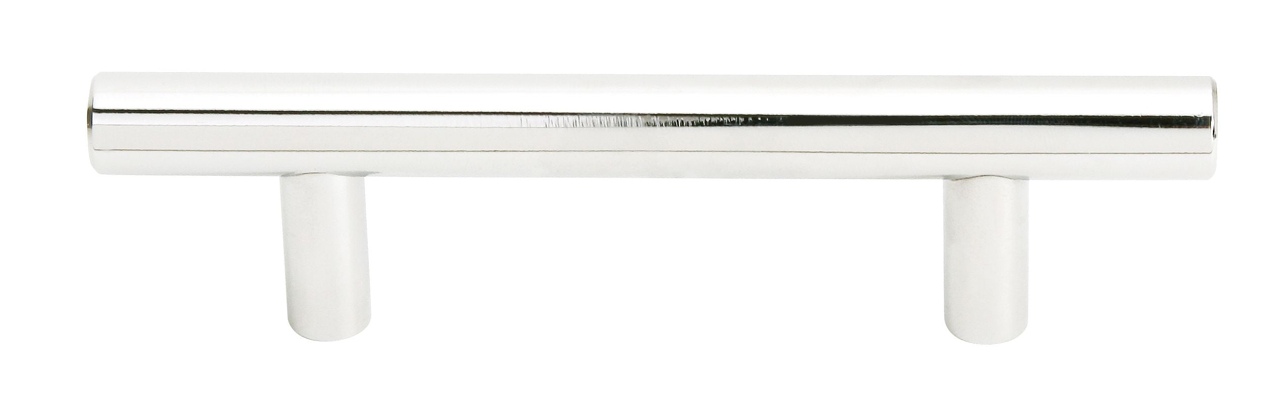 Emtek 86365US26 Brass Bar Cabinet Pull with 12" Center to Center Polished Chrome Finish Main image