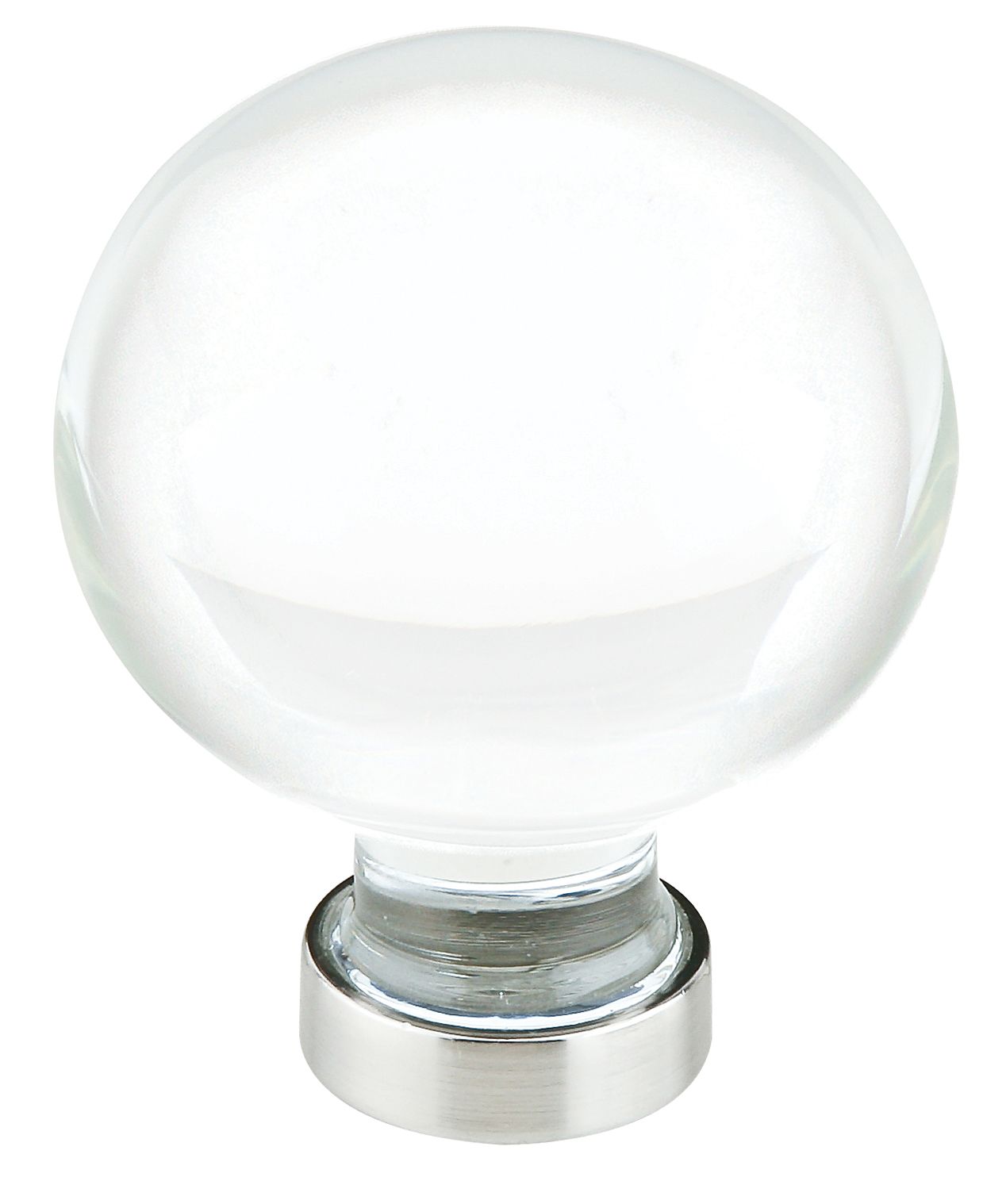 Emtek 86395US15 Bristol 1-1/4" Cabinet Knob Satin Nickel Finish Main image