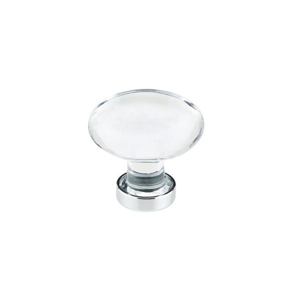 Emtek - Hampton 1-1/4" Cabinet Knob - Polished Chrome