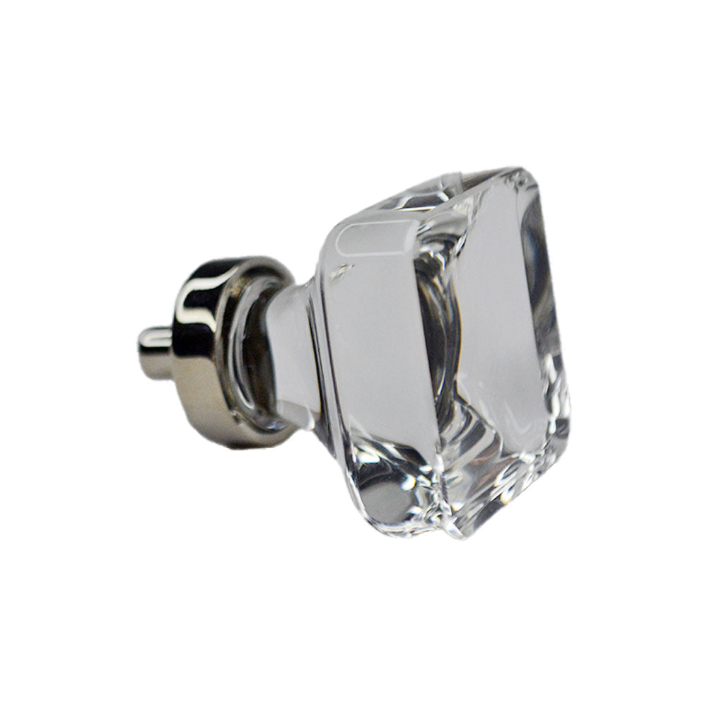 Emtek - Square 1-3/8" Cabinet Knob - Polished Nickel Lifetime