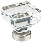 Emtek - Square 1-3/8" Cabinet Knob - Satin Nickel