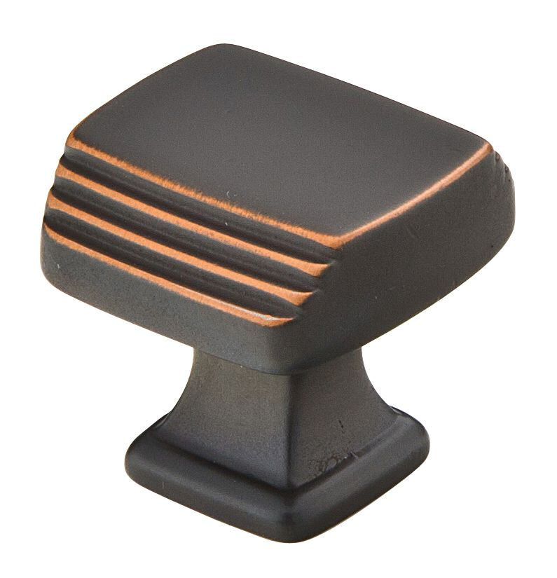 Emtek - Art Deco 1-1/4" Cabinet Knob - Oil Rubbed Bronze