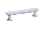 Emtek - Art Deco Cabinet Pull with 4" Center to Center - Polished Chrome