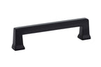 Emtek - Alexander Cabinet Pull with 4" Center to Center - Flat Black