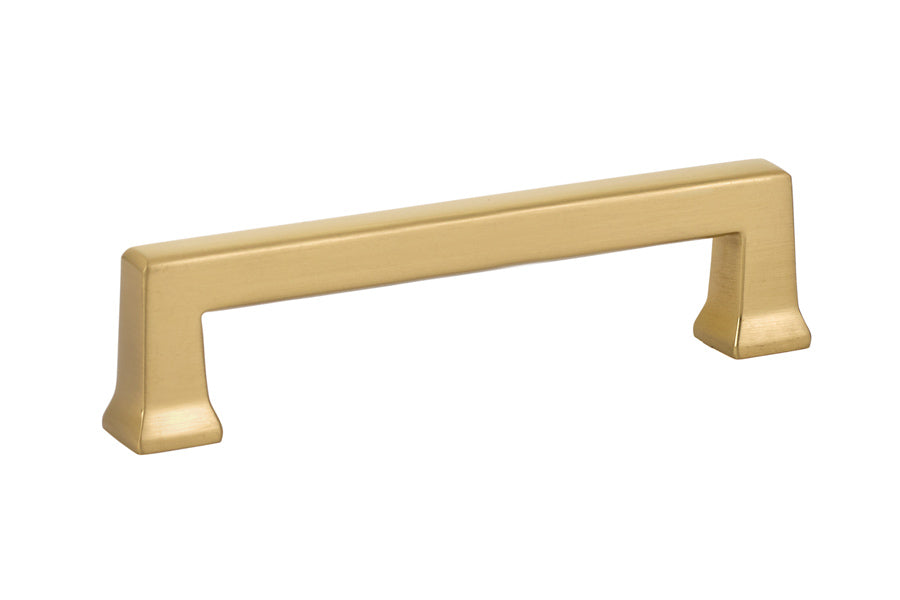 Emtek - Alexander Cabinet Pull with 4" Center to Center - Satin Brass
