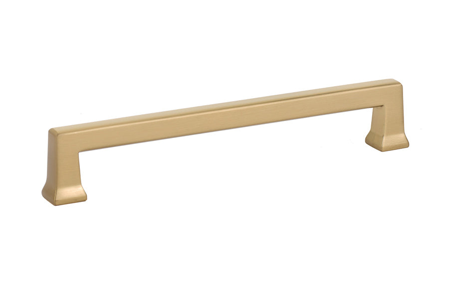 Emtek - Alexander Cabinet Pull with 6" Center to Center - Satin Brass