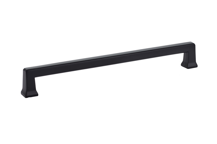 Emtek - Alexander Cabinet Pull with 8" Center to Center - Flat Black
