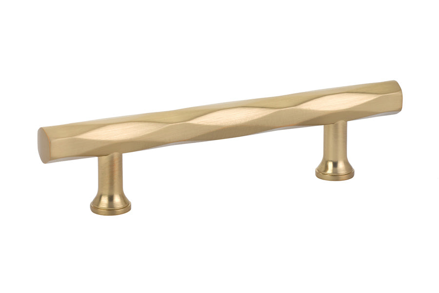 Emtek - Tribeca Cabinet Pull with 3-1/2" Center to Center - Satin Brass