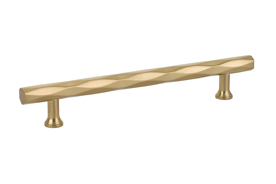 Emtek - Tribeca Cabinet Pull with 6" Center to Center - Satin Brass
