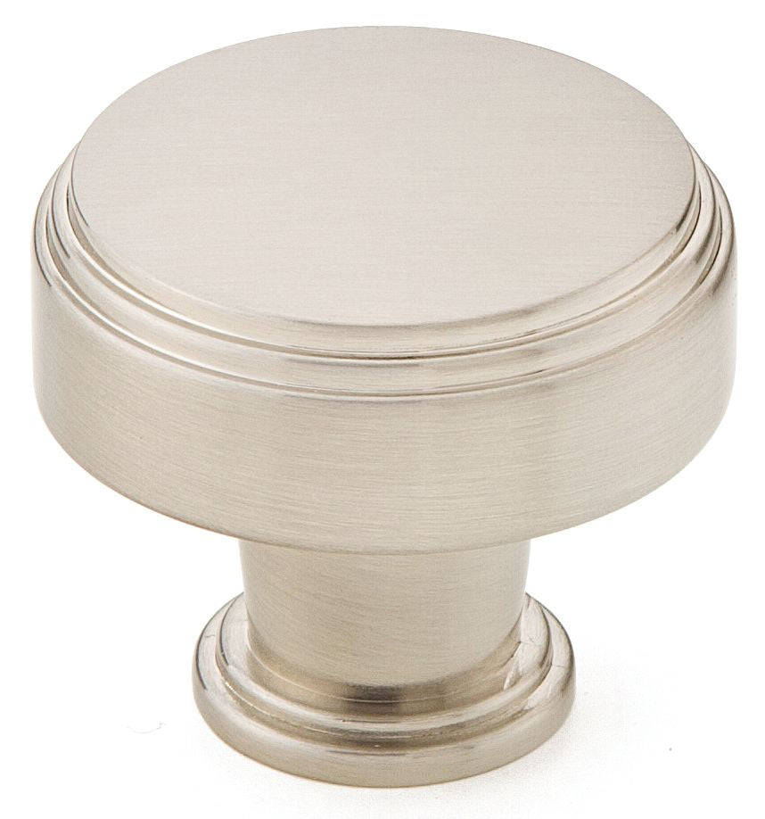 Emtek 86432US15 Newport 1-1/4" Cabinet Knob Satin Nickel Finish Main image