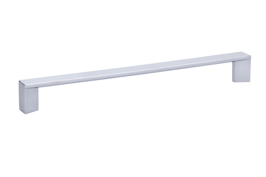 Emtek - Trinity Cabinet Pull with 8" Center To Center - Polished Chrome