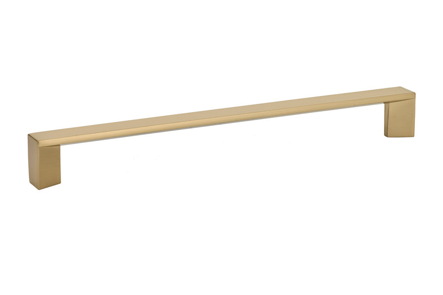 Emtek - Trinity Cabinet Pull with 8" Center To Center - Satin Brass