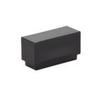 Emtek - Cinder 1-5/8" Cabinet Knob with 1" Center to Center - Flat Black