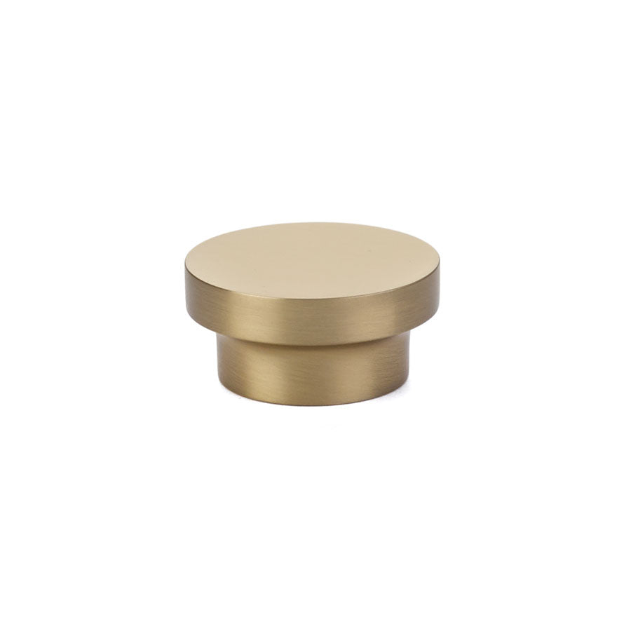 Emtek - District 1-3/8" Cabinet Knob - Satin Brass