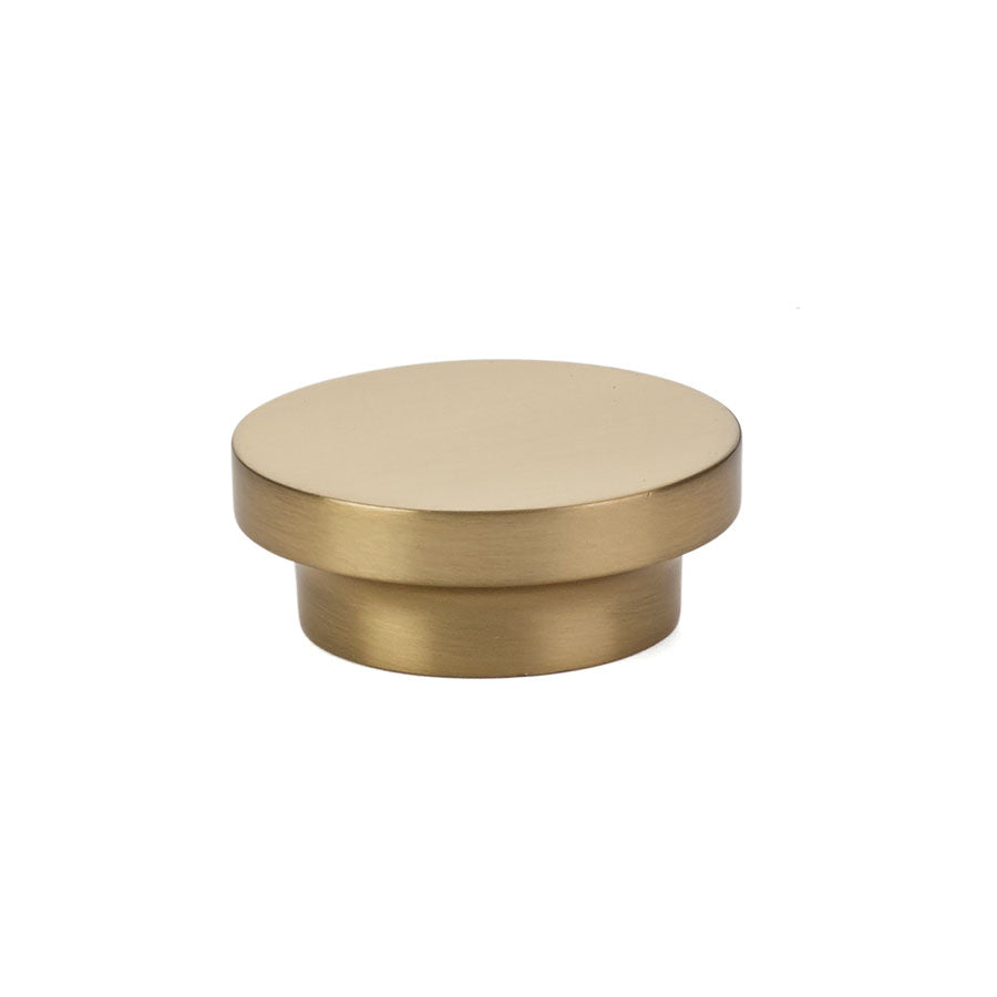 Emtek 86449US4 District 1-5/8" Cabinet Knob Satin Brass Finish Main image