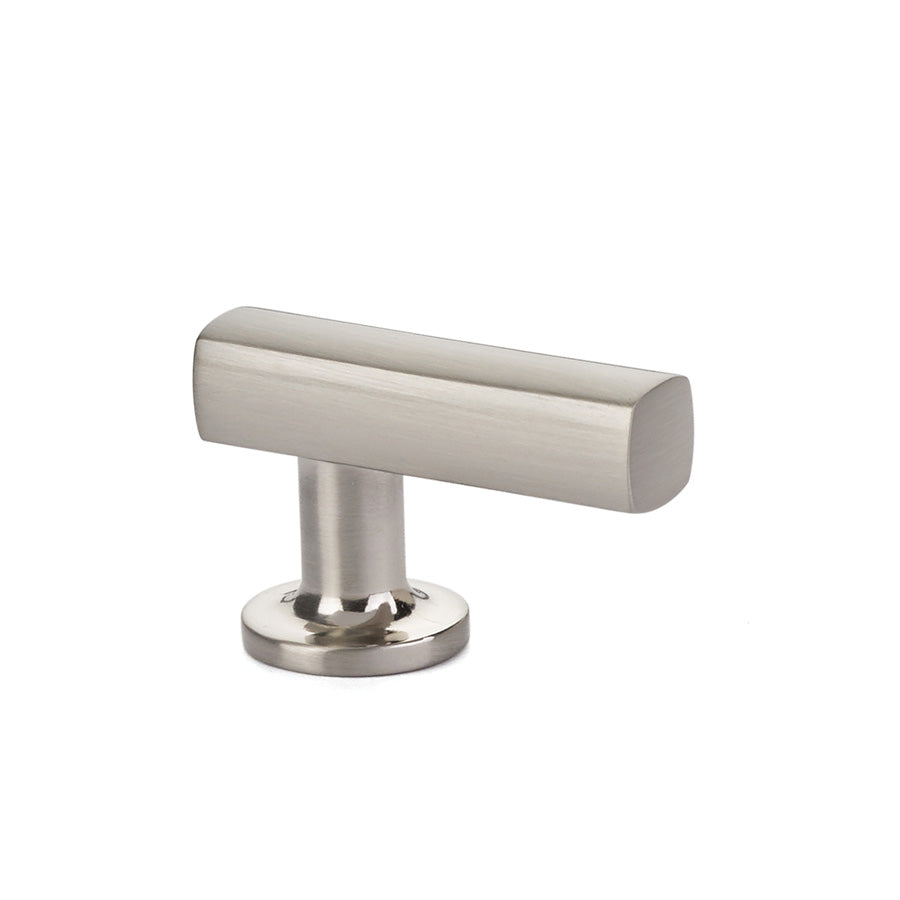 Emtek - 1-1/8" x 1-7/8" Freestone Finger Cabinet Pull - Satin Nickel