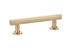Emtek - Freestone Cabinet Pull with 3-1/2" Center to Center - Satin Brass