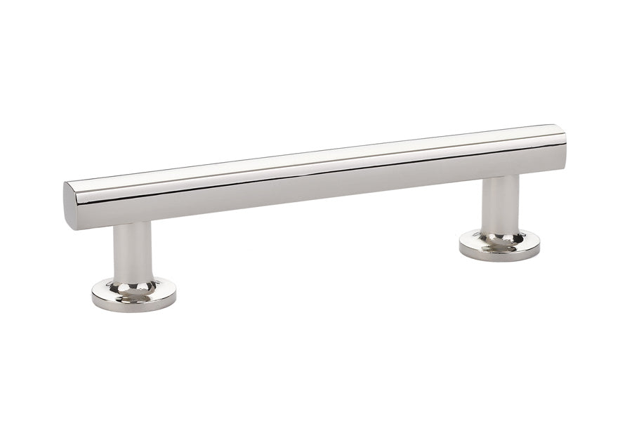 Emtek - Freestone Cabinet Pull with 4" Center to Center - Polished Nickel Lifetime