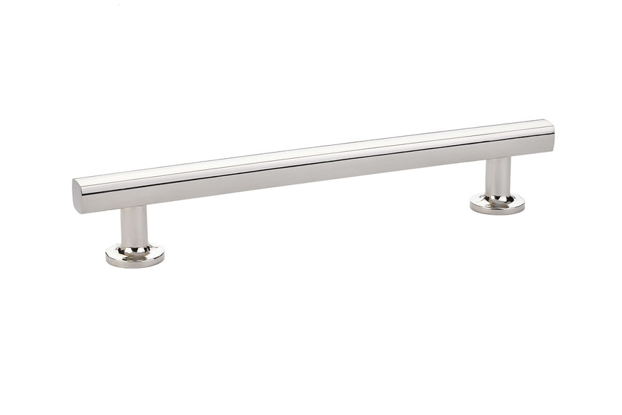 Emtek - Freestone Cabinet Pull with 6" Center to Center - Polished Nickel Lifetime