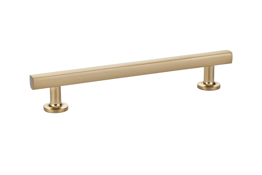 Emtek - Freestone Cabinet Pull with 6" Center to Center - Satin Brass