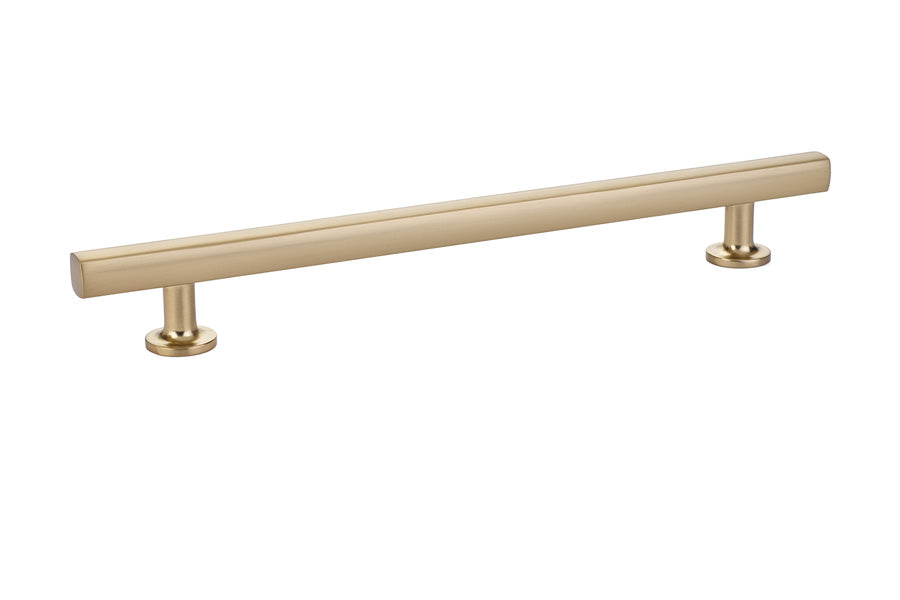 Emtek - Freestone Cabinet Pull with 8" Center to Center - Satin Brass