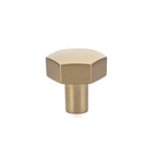 Emtek - Mod Hex 1-1/8" Cabinet Knob - Satin Brass