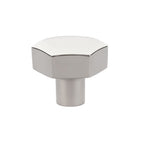 Emtek - Mod Hex 1-1/2" Cabinet Knob - Polished Nickel Lifetime