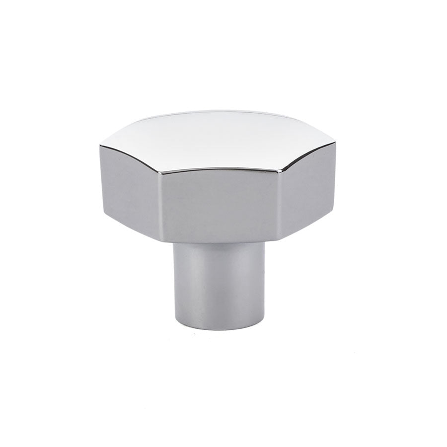 Emtek - Mod Hex 1-1/2" Cabinet Knob - Polished Chrome