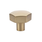Emtek - Mod Hex 1-1/2" Cabinet Knob - Satin Brass