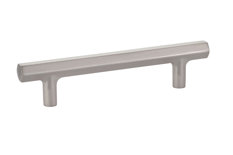 Emtek - Mod Hex Cabinet Pull with 4" Center to Center - Satin Nickel