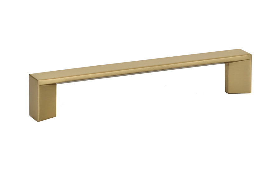 Emtek 86482US4 Trinity Cabinet Pull with 5" Center to Center Satin Brass Finish Main image