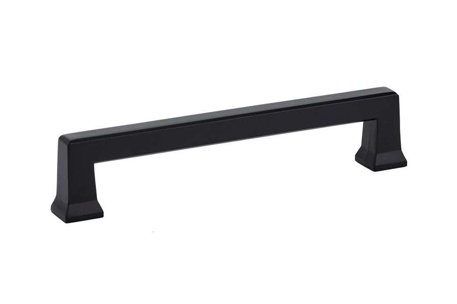 Emtek 86484US19 Alexander Cabinet Pull with 5" Center to Center Flat Black Finish Main image