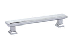 Emtek - Geometric Rectangular Cabinet Pull with 5" Center to Center - Polished Chrome