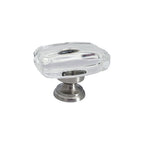 Emtek - Windsor 1-5/8" Glass Cabinet Knob - Satin Nickel