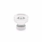 Emtek - Grayson 1-1/4" Glass Cabinet Knob - Polished Chrome