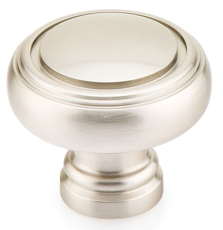Emtek 86610US15 Norwich 1-1/4" Cabinet Knob Satin Nickel Finish Main image