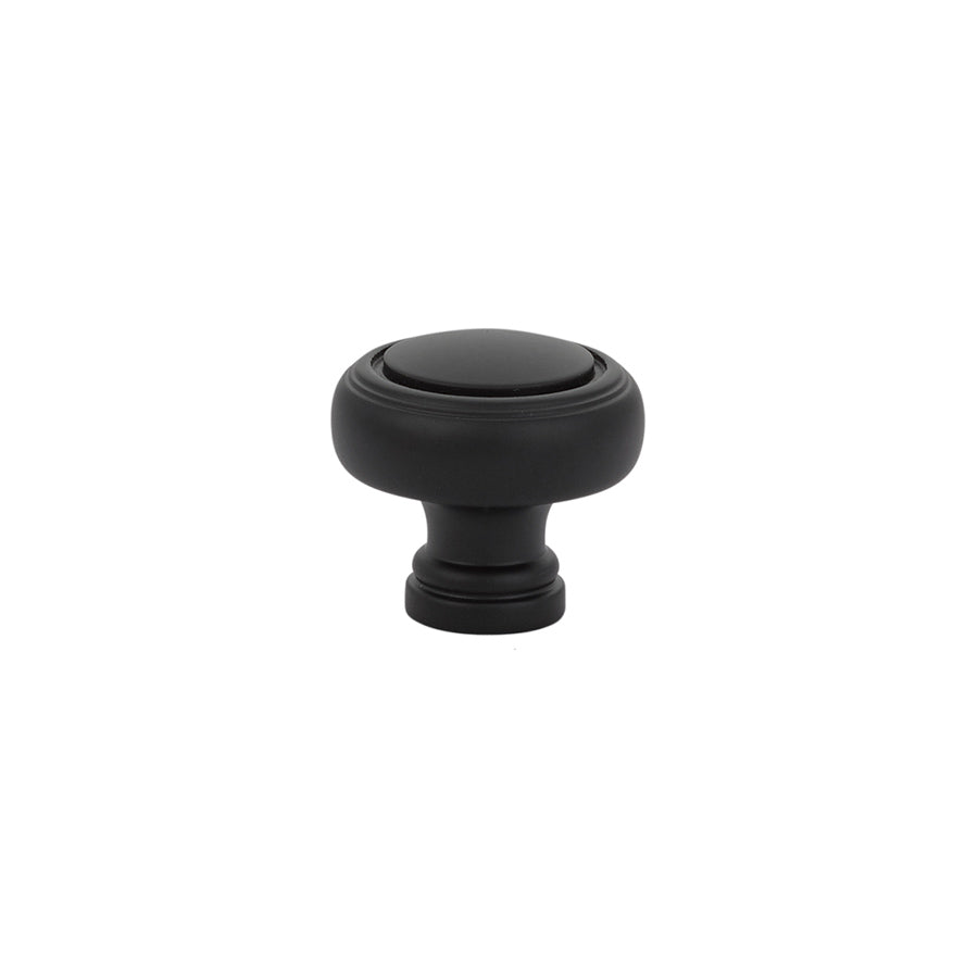 Emtek - Norwich 1-1/4" Cabinet Knob - Flat Black
