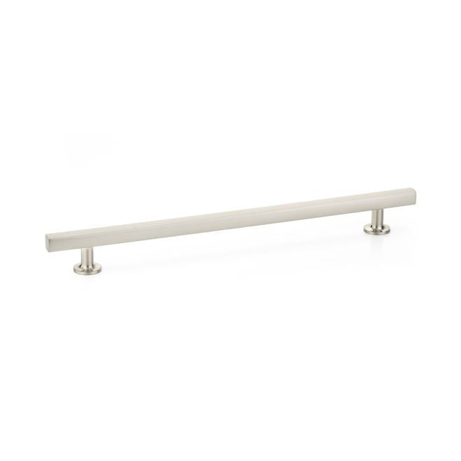 Emtek 86677US15 Freestone Cabinet Pull with 10" Center to Center Satin Nickel Finish Main image