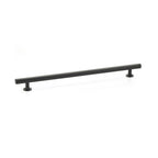 Emtek - Freestone Cabinet Pull with 12" Center to Center - Flat Black
