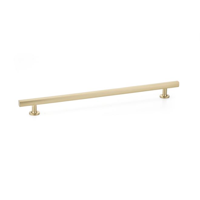 Emtek - Freestone Cabinet Pull with 12" Center to Center - Satin Brass