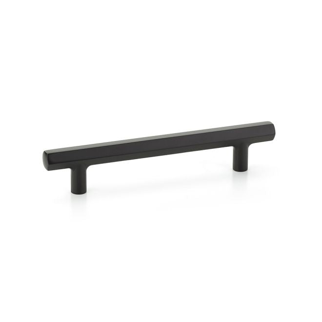 Emtek - Mod Hex Cabinet Pull with 5" Center to Center - Flat Black
