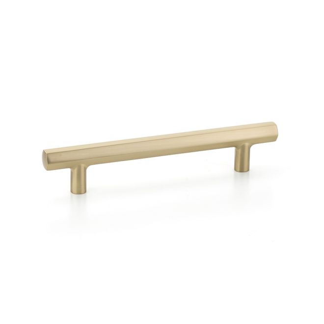Emtek - Mod Hex Cabinet Pull with 5" Center to Center - Satin Brass