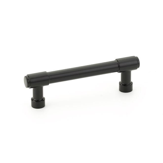 Emtek - Jasper Cabinet Pull with 3-1/2" Center to Center - Flat Black
