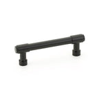 Emtek - Jasper Cabinet Pull with 3-1/2" Center to Center - Flat Black