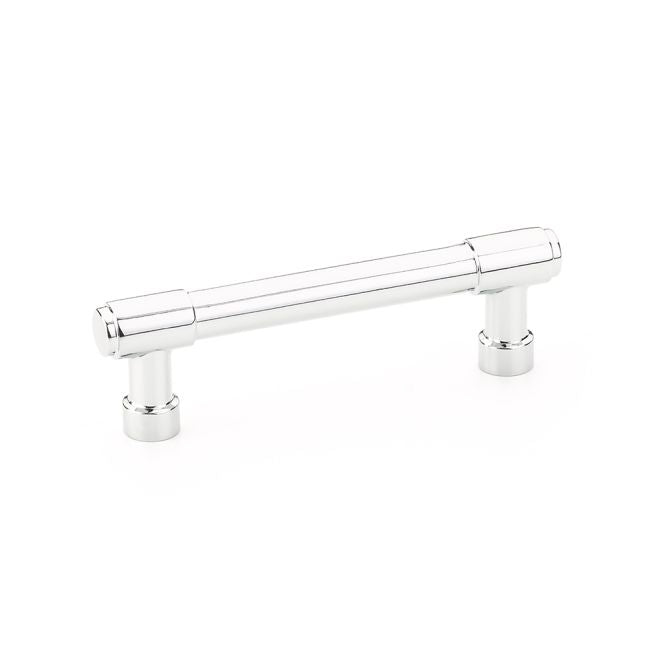 Emtek - Jasper Cabinet Pull with 3-1/2" Center to Center - Polished Chrome