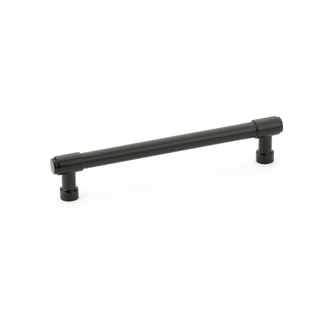 Emtek - Jasper Cabinet Pull with 6" Center to Center - Flat Black