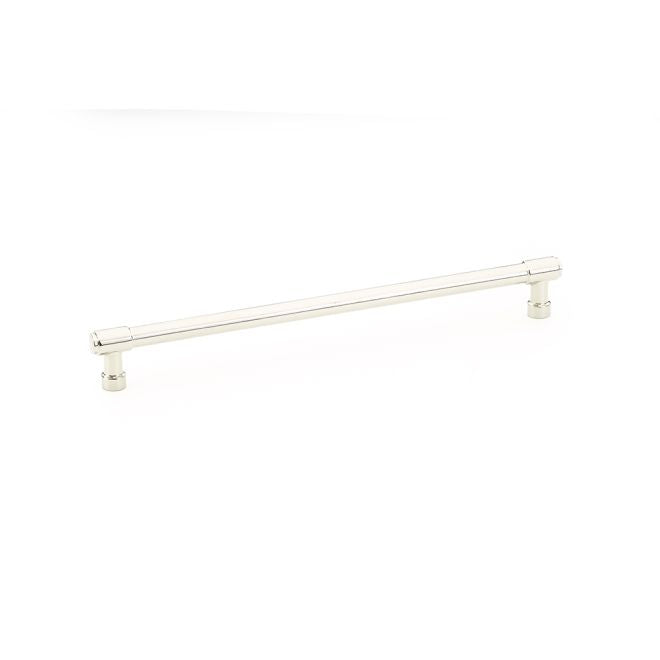 Emtek - Jasper Cabinet Pull with 10" Center to Center - Polished Nickel Lifetime