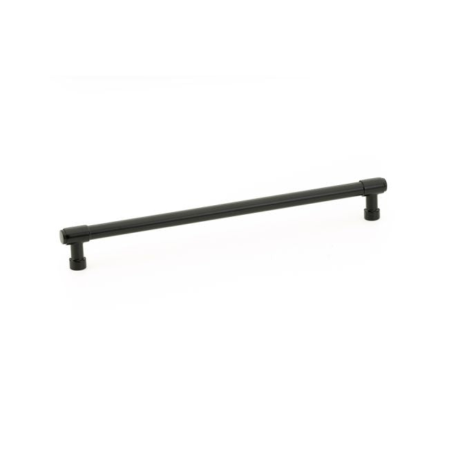 Emtek 86691US19 Jasper Cabinet Pull with 10" Center to Center Flat Black Finish Main image