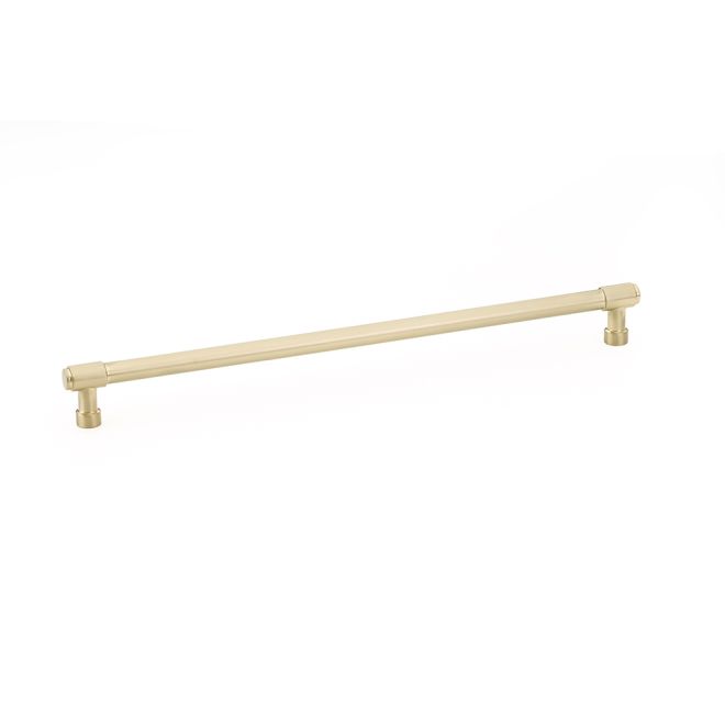 Emtek - Jasper Cabinet Pull with 12" Center to Center - Satin Brass
